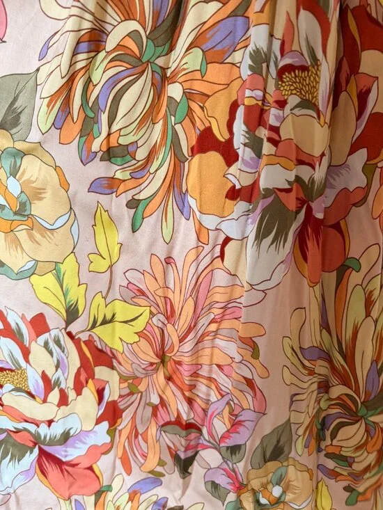 Shore Brand Maxi Pompas Springs Dress Strapless M - Picture 5 of 8